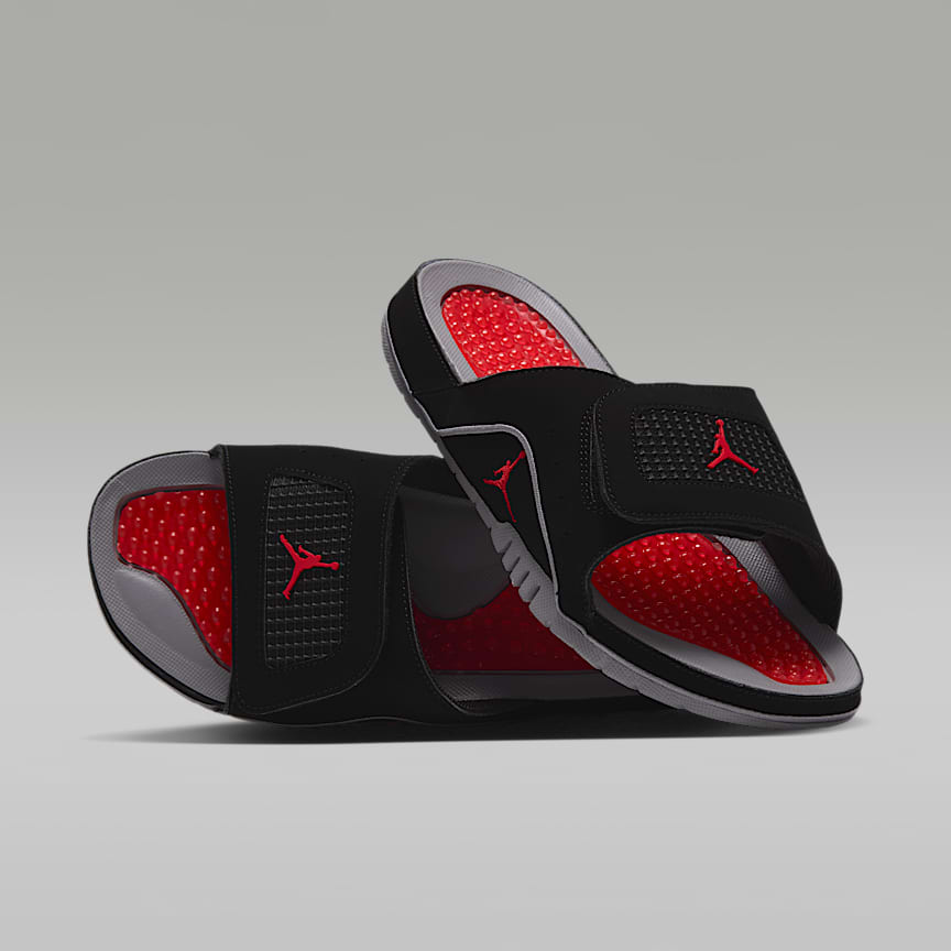 ナイキ ジョーダン ハイドロ5 レトロ スライド ブラック ファイヤレッド 28 Jordan Hydro 5 Retro Men's Slides. Nike ID